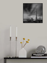 Dubai Downtown Cityscape, Dubai, UAE. Poster och Canvastavla