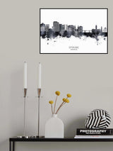 Spokane Washington Skyline Poster och Canvastavla