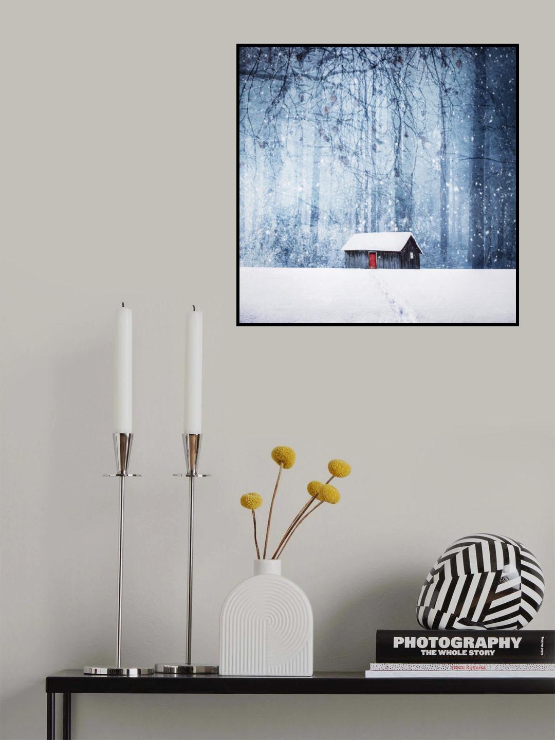Winter Poster och Canvastavla