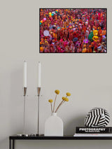 Lathmar Holi Poster och Canvastavla