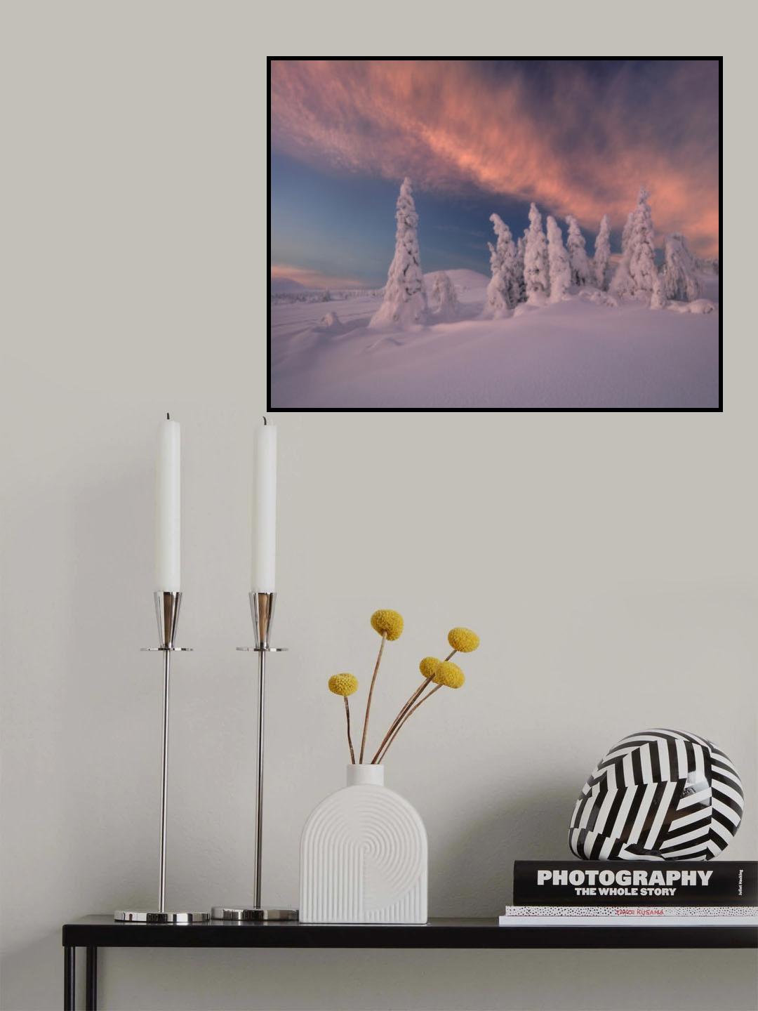 The flapping of a fiery wing Poster och Canvastavla