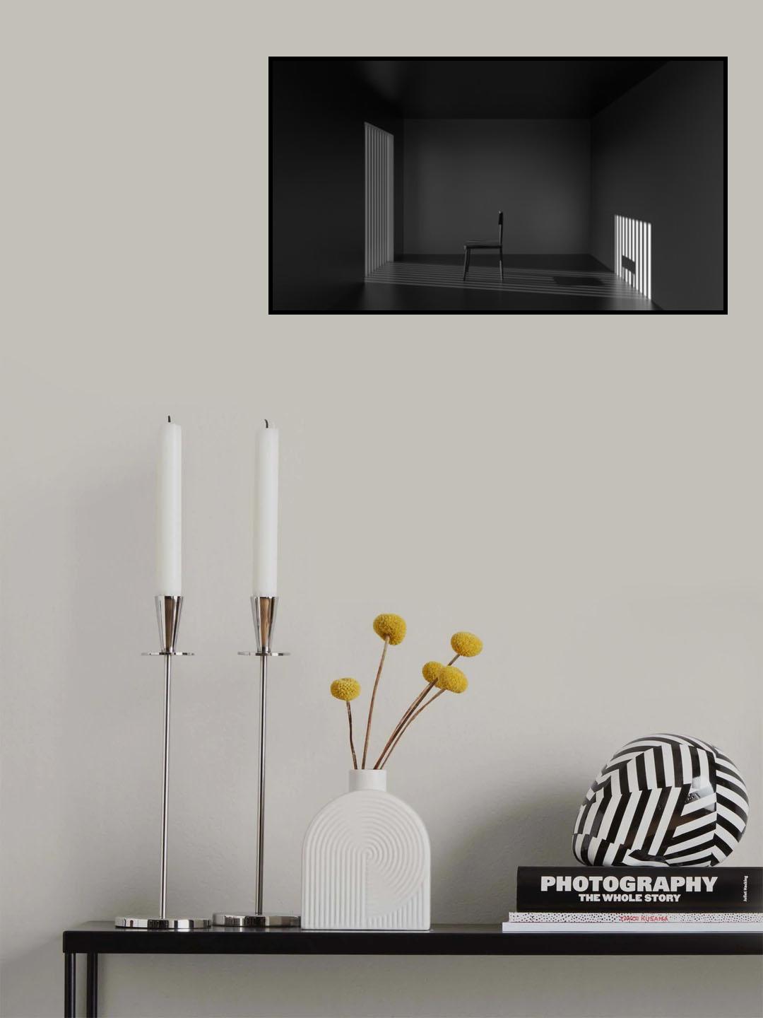 Emptyness of Jail Poster och Canvastavla