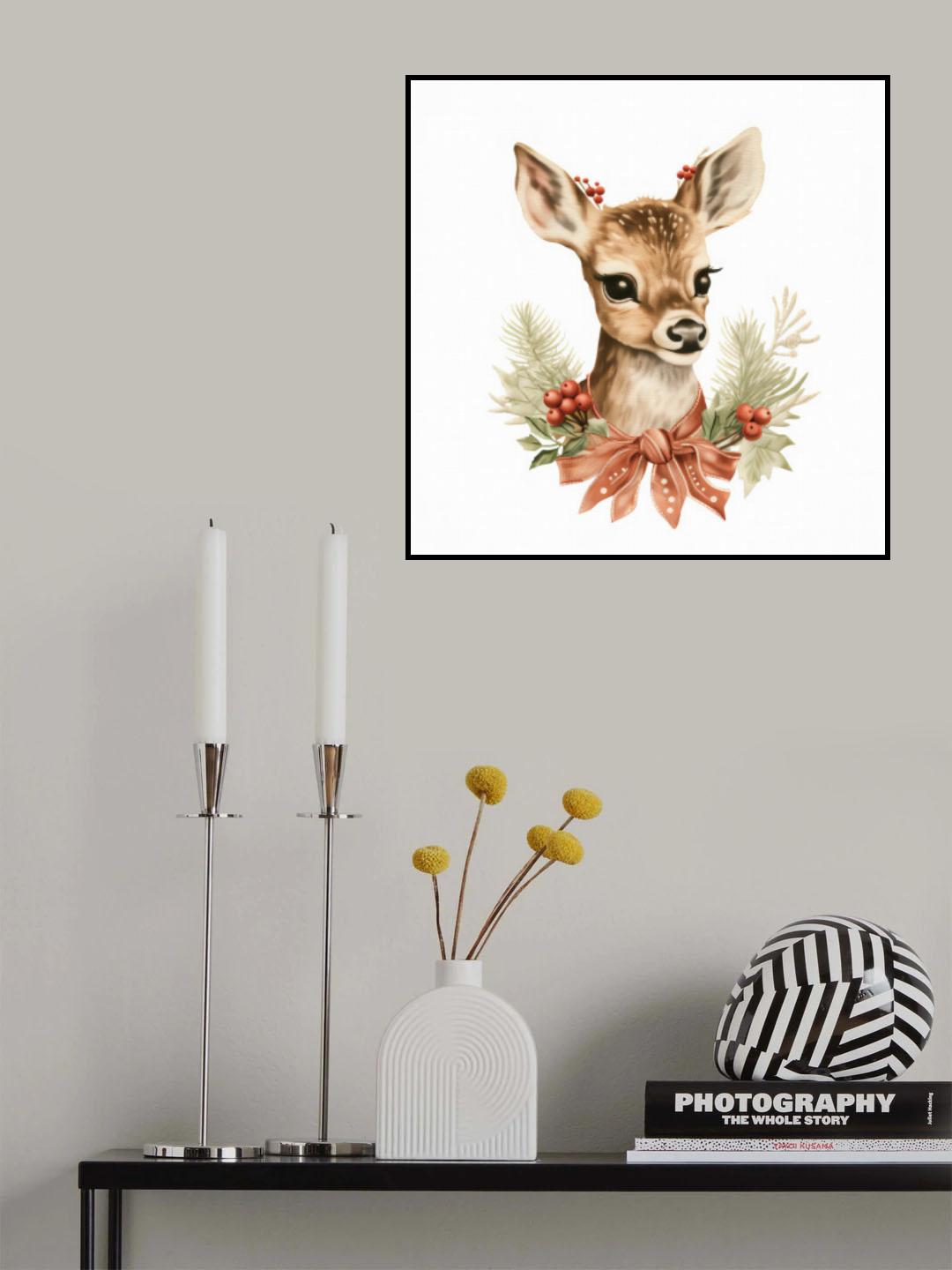 E Christmas 9 Poster och Canvastavla