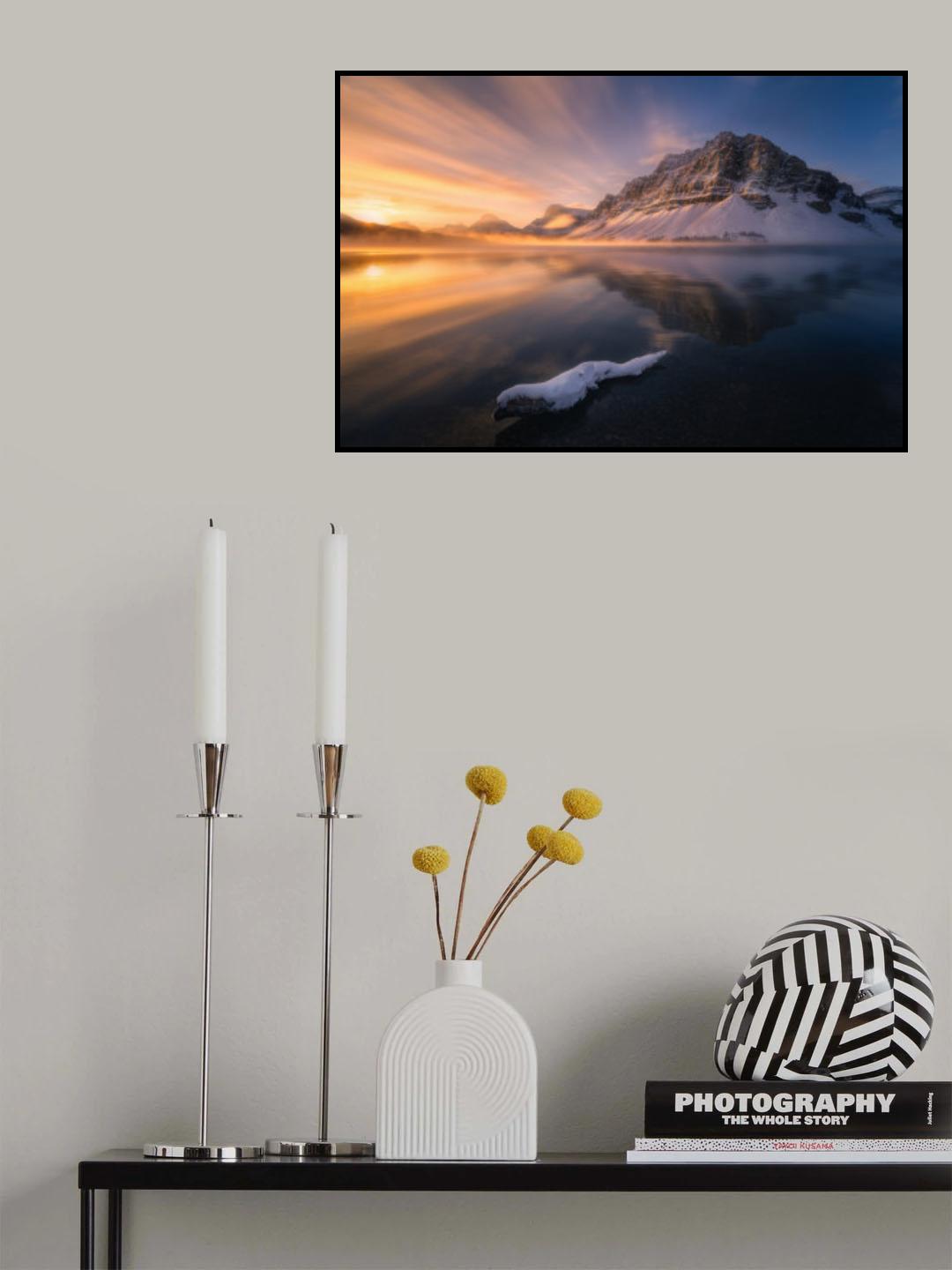 The Lake Sunrise Poster och Canvastavla