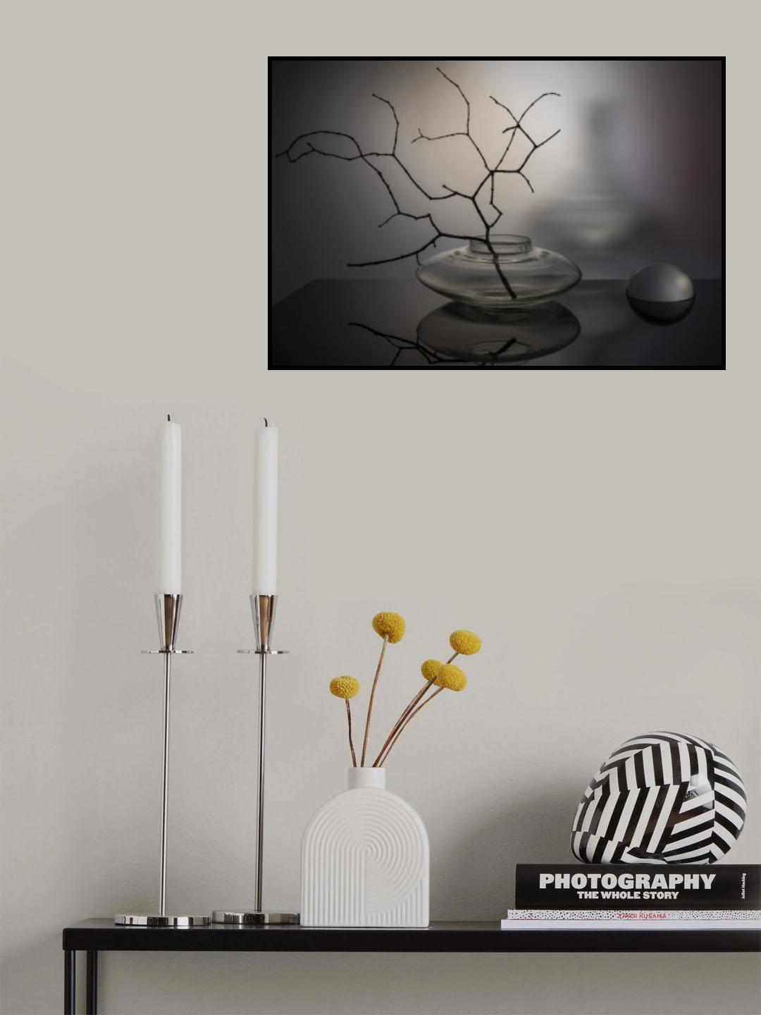 From the series "Experiments with glass" Poster och Canvastavla