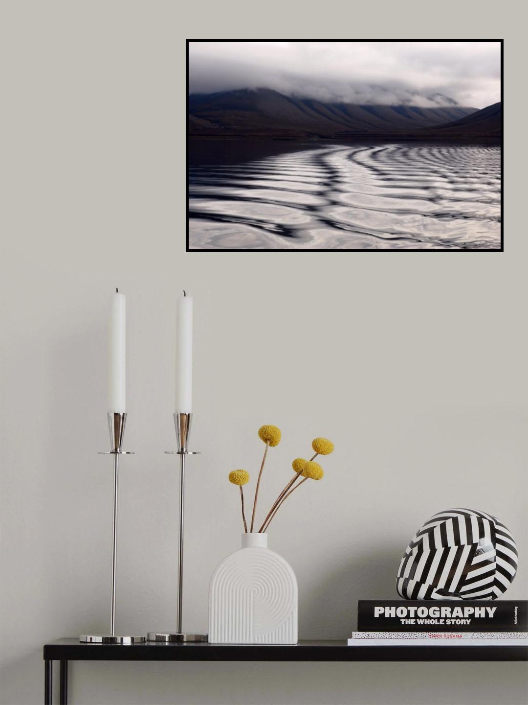 wavy curves Poster och Canvastavla