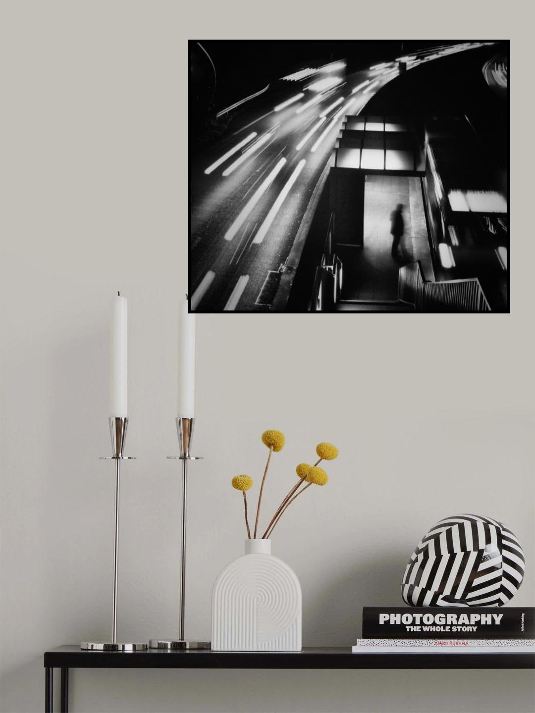 City Lights Poster och Canvastavla