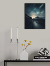 Night road Poster och Canvastavla