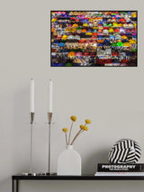 Colorful Market Poster och Canvastavla