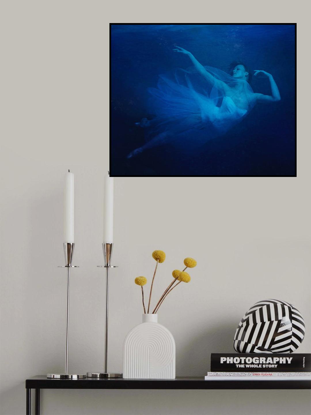 Waterplay ballet 1 Poster och Canvastavla