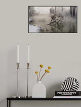 Fog over the water Poster och Canvastavla