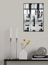 Walking people and Sitting people Poster och Canvastavla