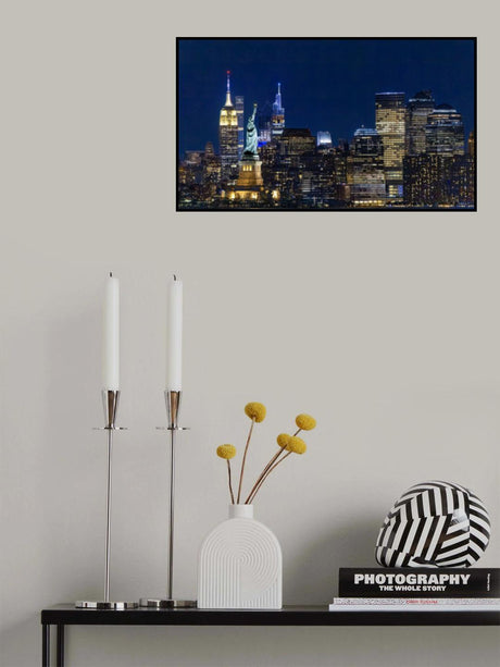 A Myriad Twinkling Lights Poster och Canvastavla