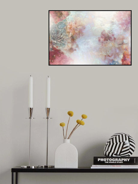Ombre063flower Poster och Canvastavla
