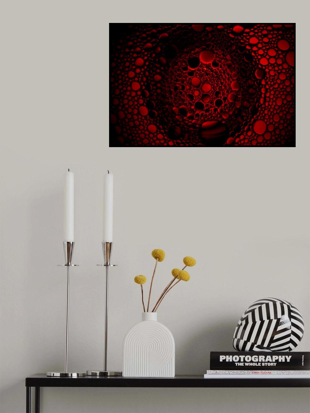 Blood Poster och Canvastavla