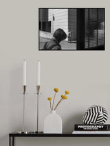 staring man Poster och Canvastavla