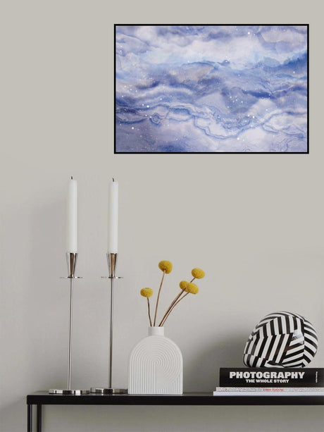 Crystallized Lilac Poster och Canvastavla