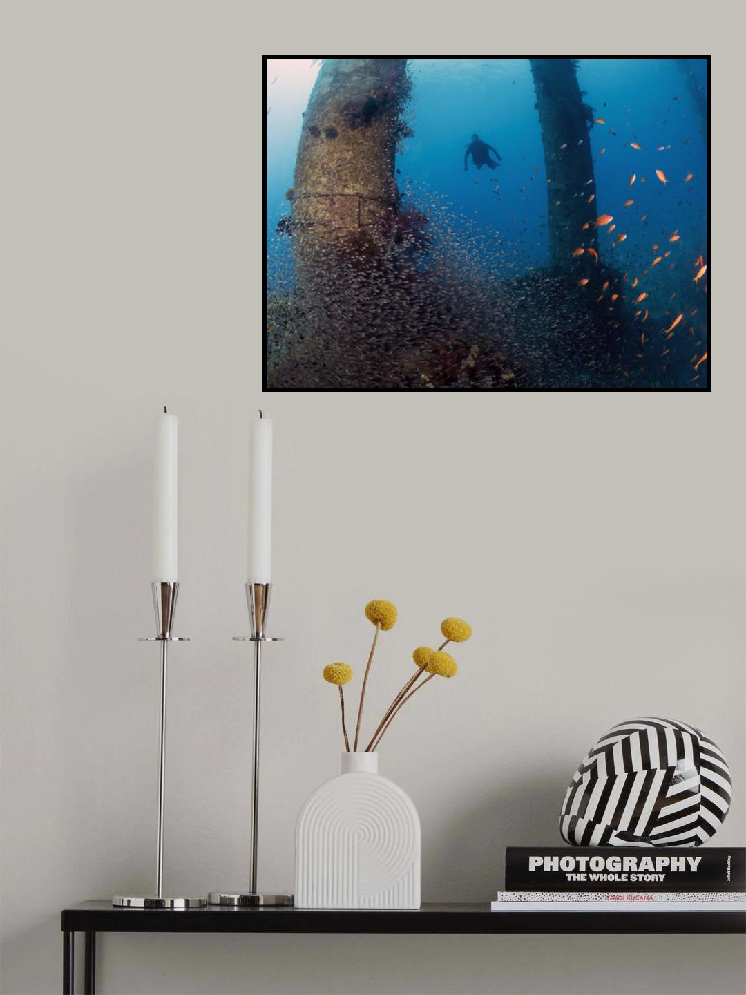 Under the bridge Poster och Canvastavla