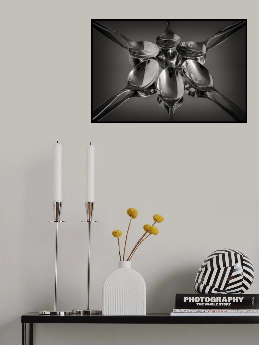 spoon mirror Poster och Canvastavla