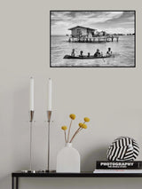 Water Village Life Poster och Canvastavla