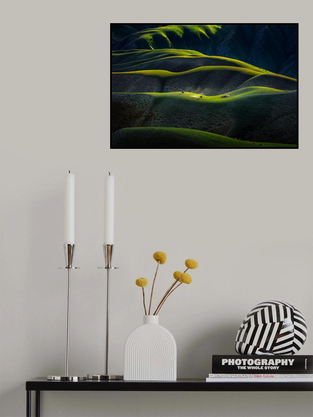 Joan Kushtai Grassland Poster och Canvastavla