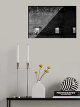 On the old wall Poster och Canvastavla