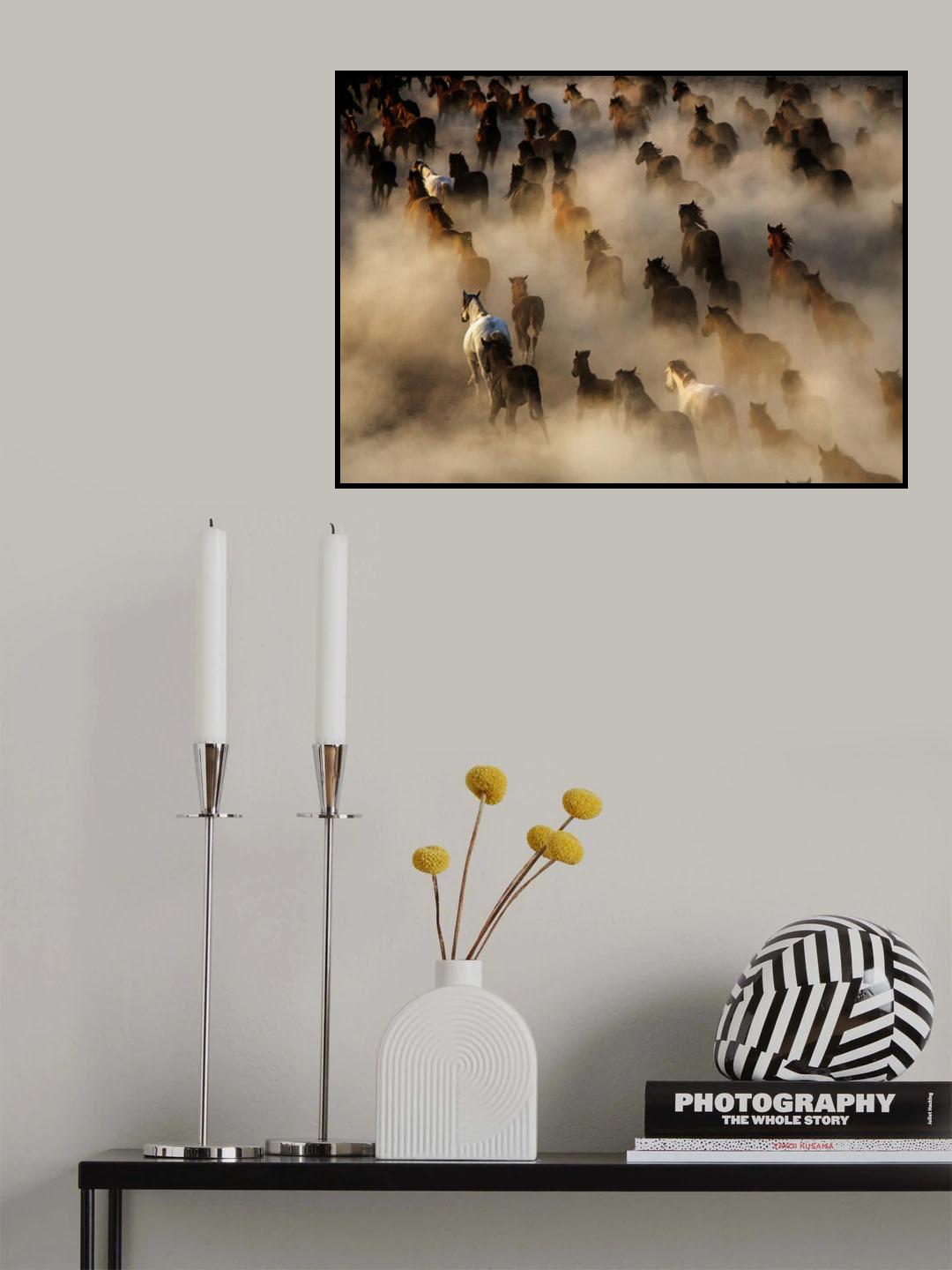 Wild horses Poster och Canvastavla