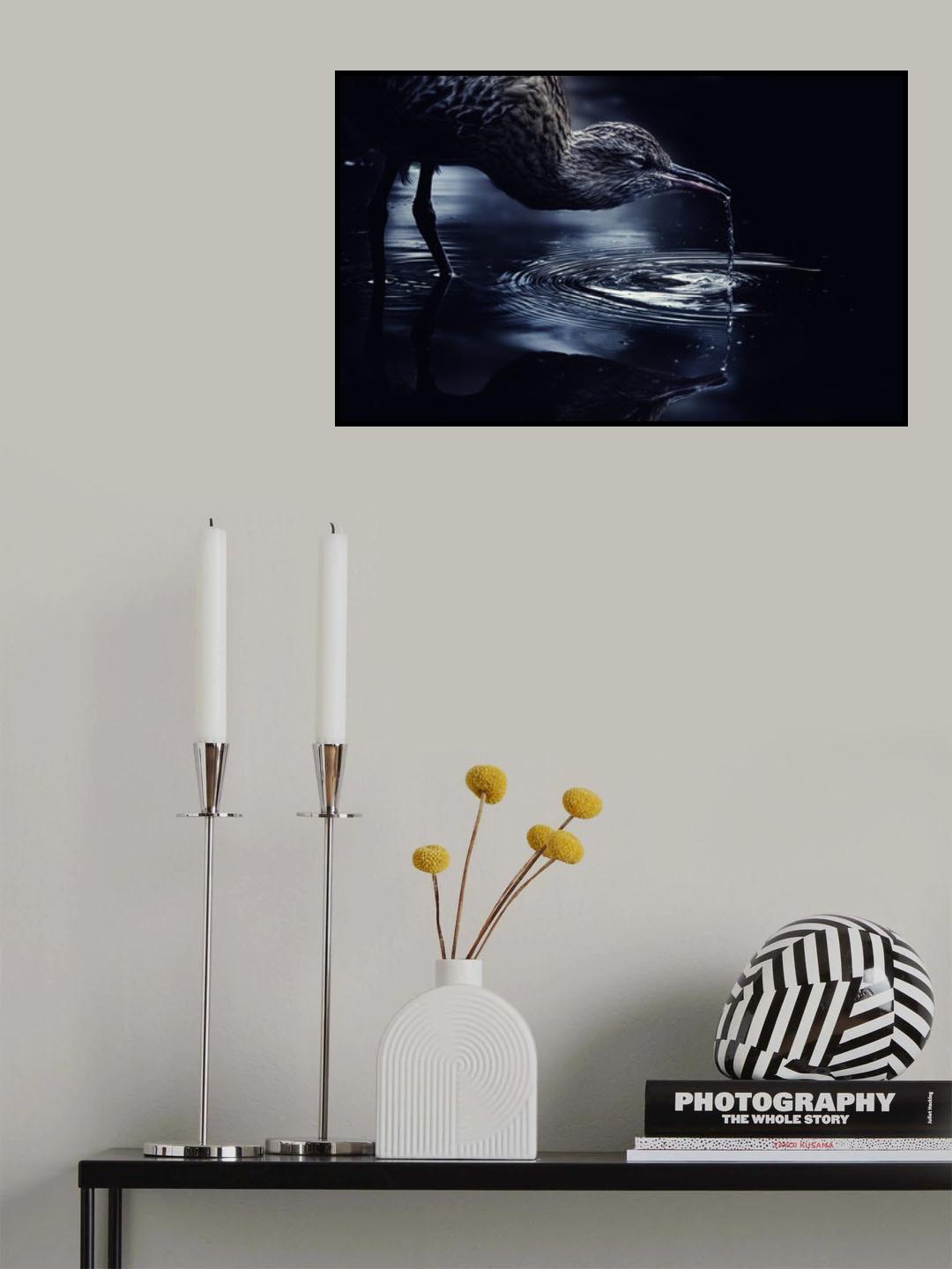Reflecting world Poster och Canvastavla