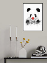 Clown panda Poster och Canvastavla