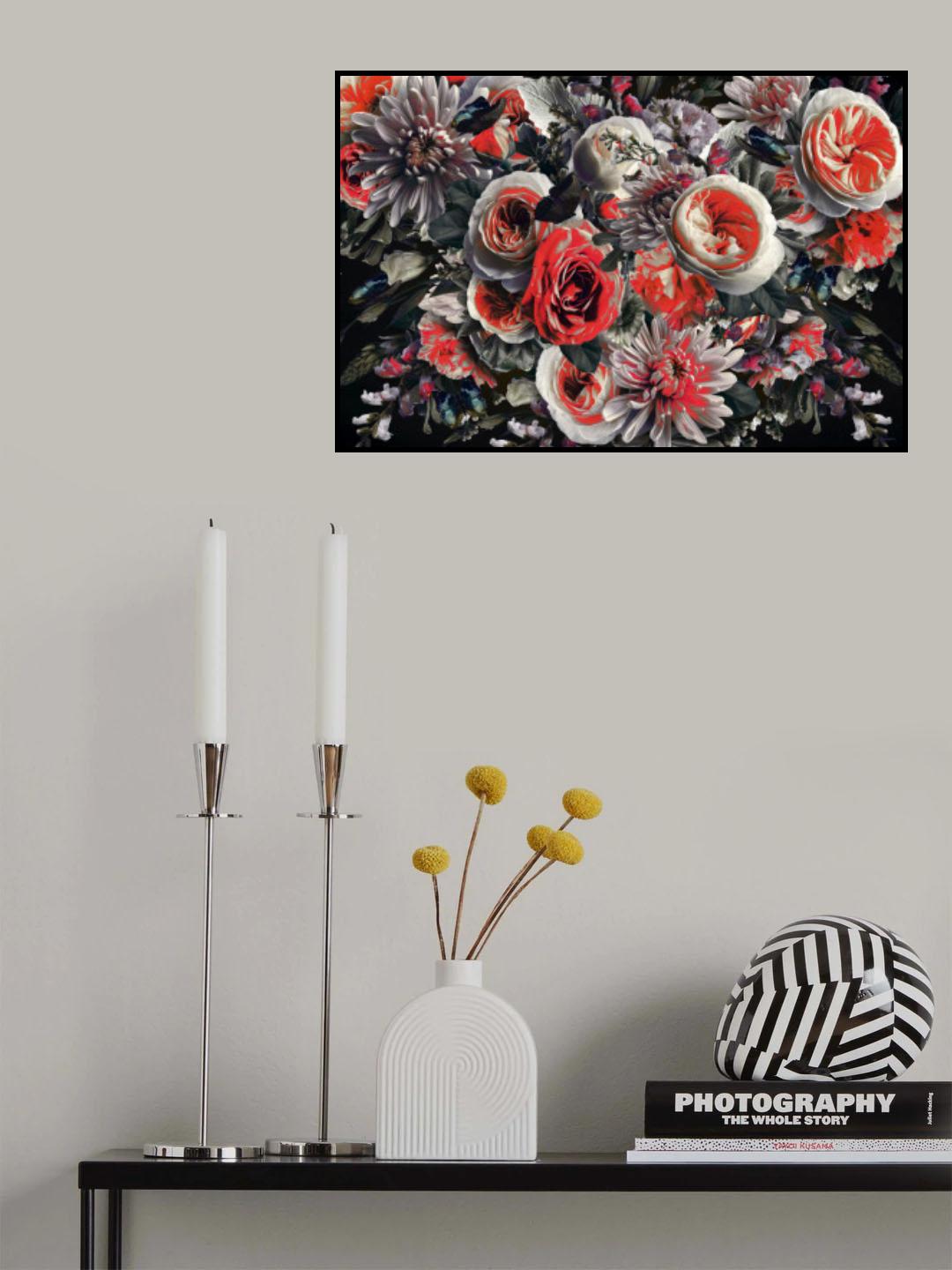 Morning Blooms Romance Poster och Canvastavla