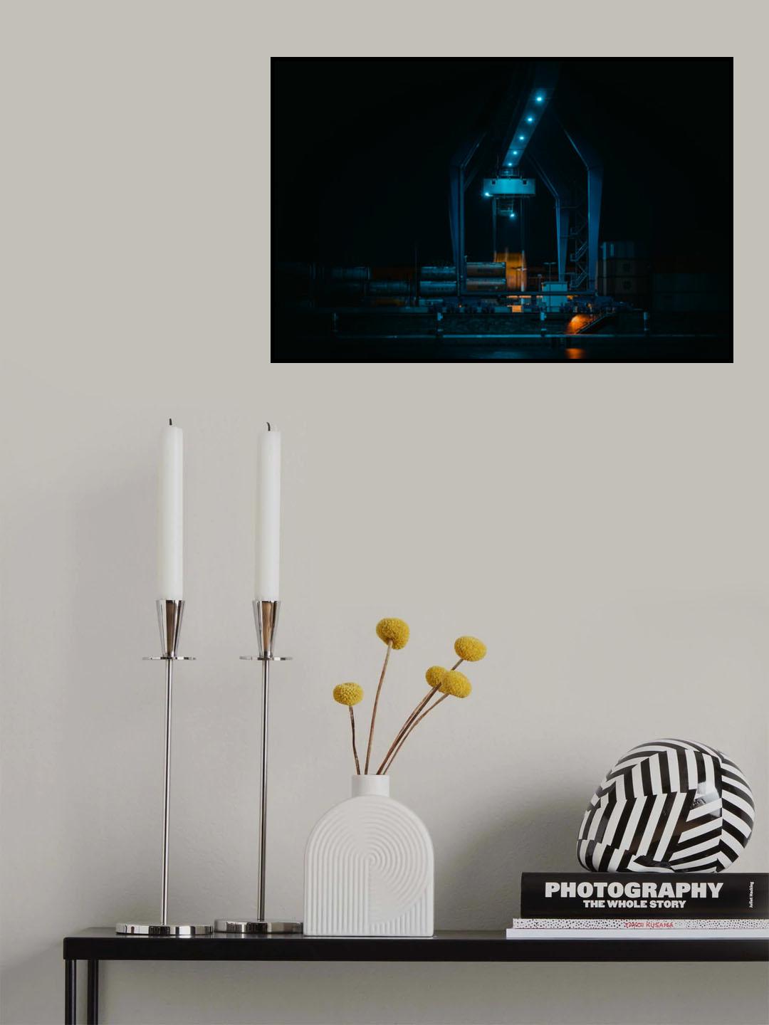Container Harbor Poster och Canvastavla