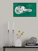 Writing on Water Poster och Canvastavla