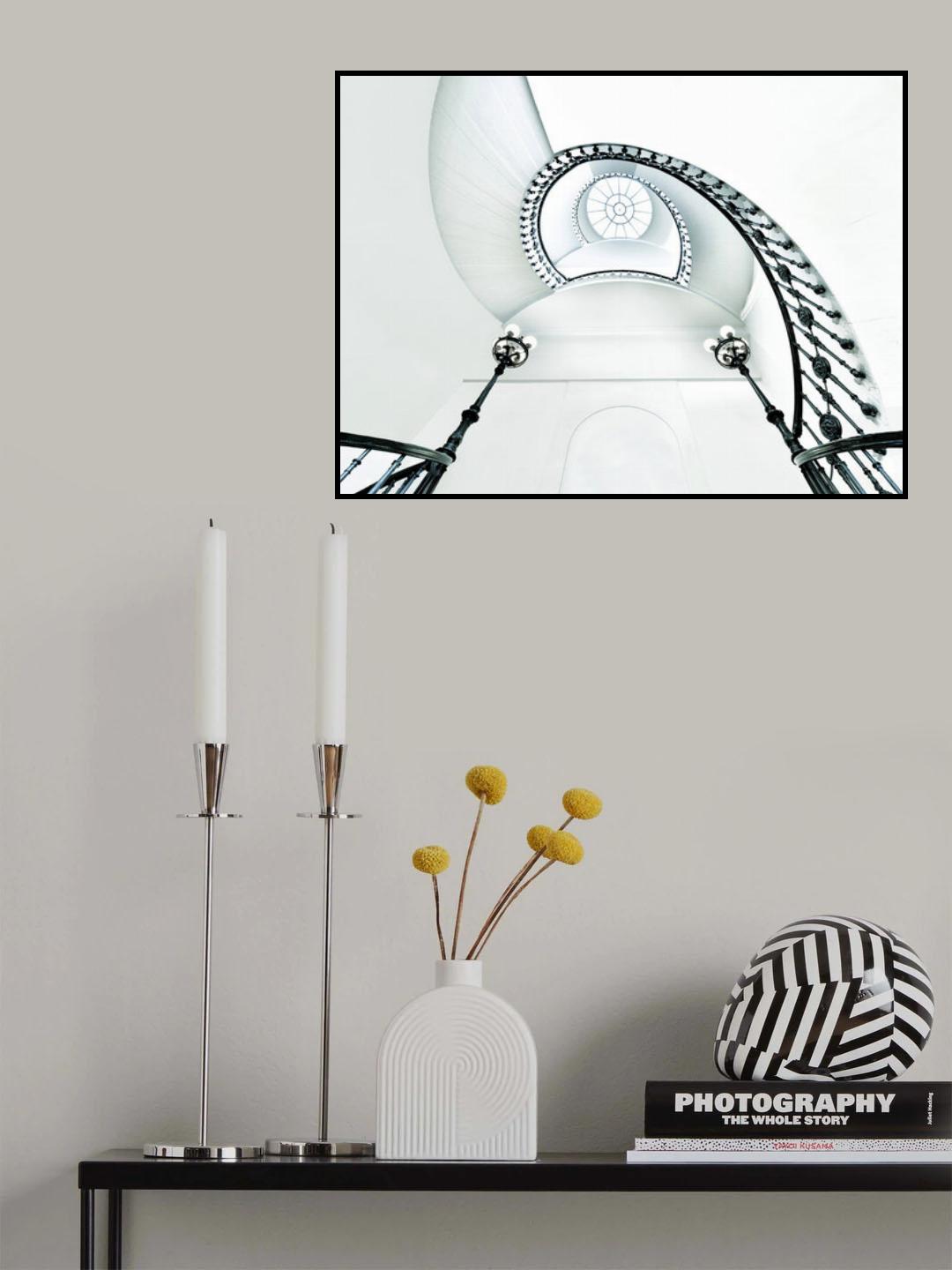 The staircase Poster och Canvastavla