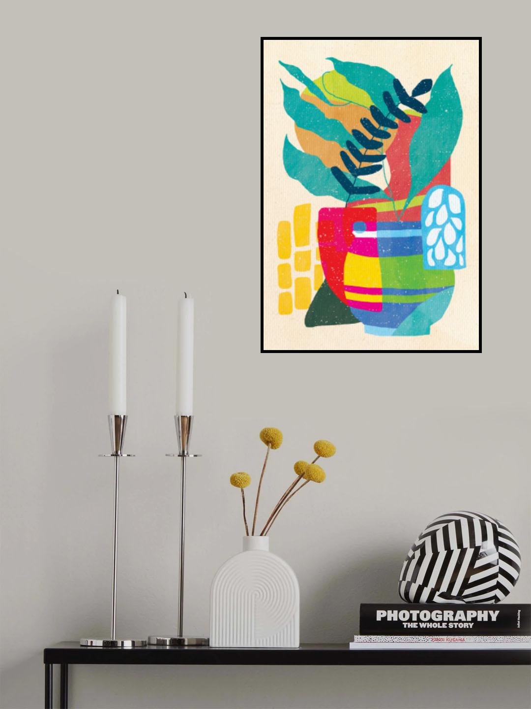 Pot &amp; Plant Poster och Canvastavla