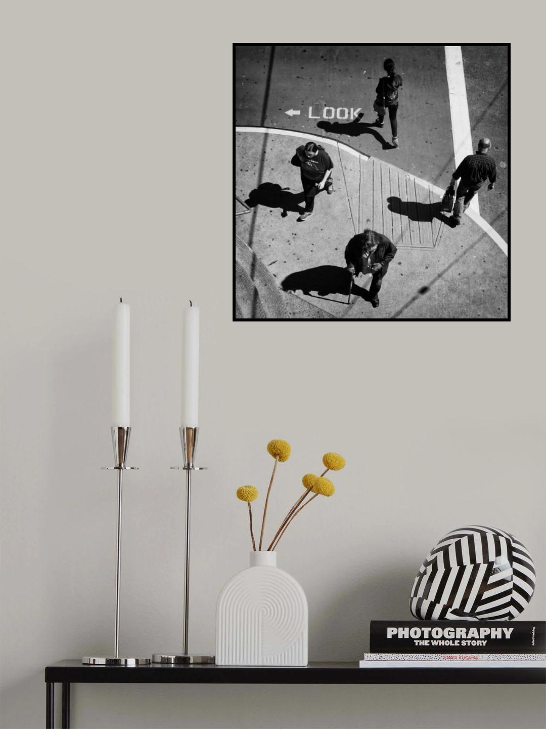 LOOK Poster och Canvastavla