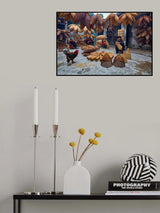 Family of fishing tools makers Poster och Canvastavla