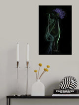 Flower in Glass Poster och Canvastavla