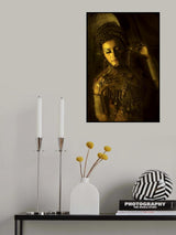 Mystique gold women Poster och Canvastavla