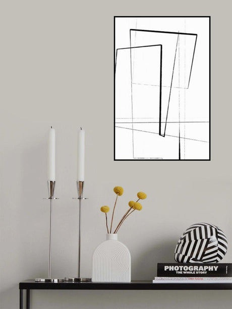 Angular Lines No 2 Poster och Canvastavla