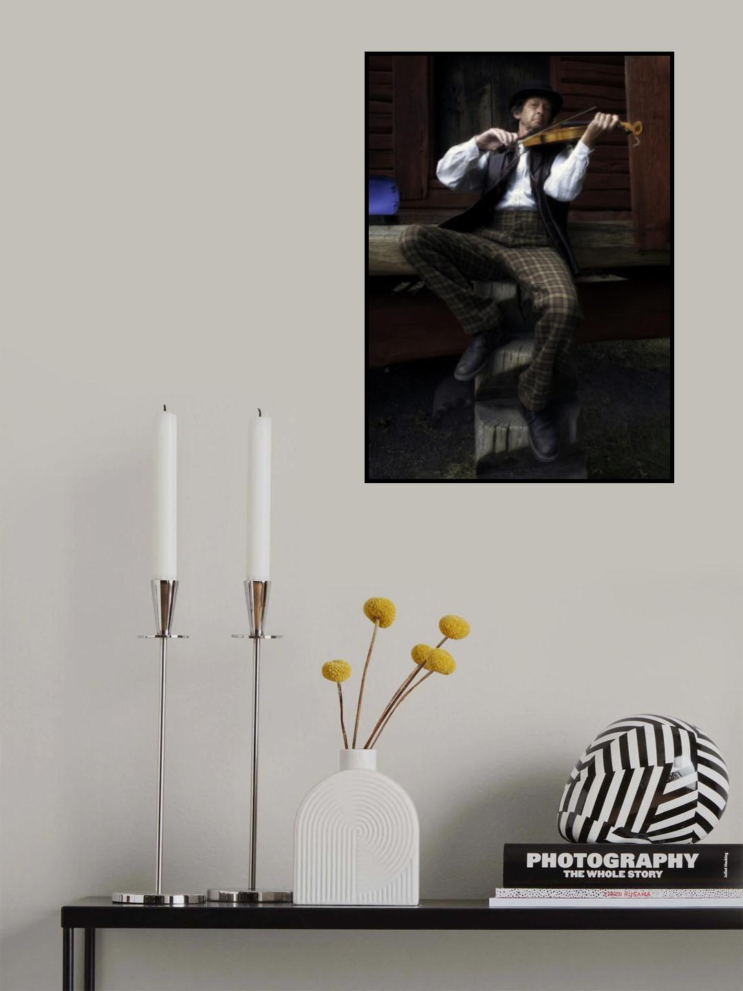 The musician Poster och Canvastavla