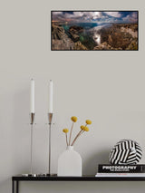 panoramic moonlight Poster och Canvastavla