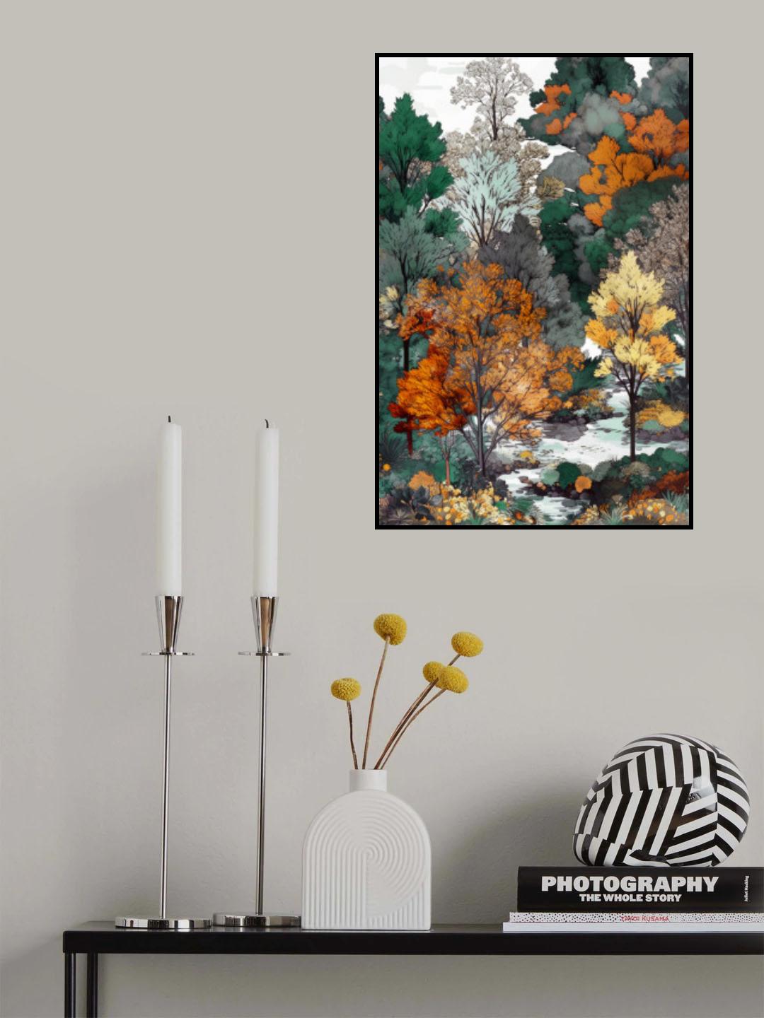 Forest 2 Poster och Canvastavla