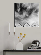 3 rooftops Poster och Canvastavla