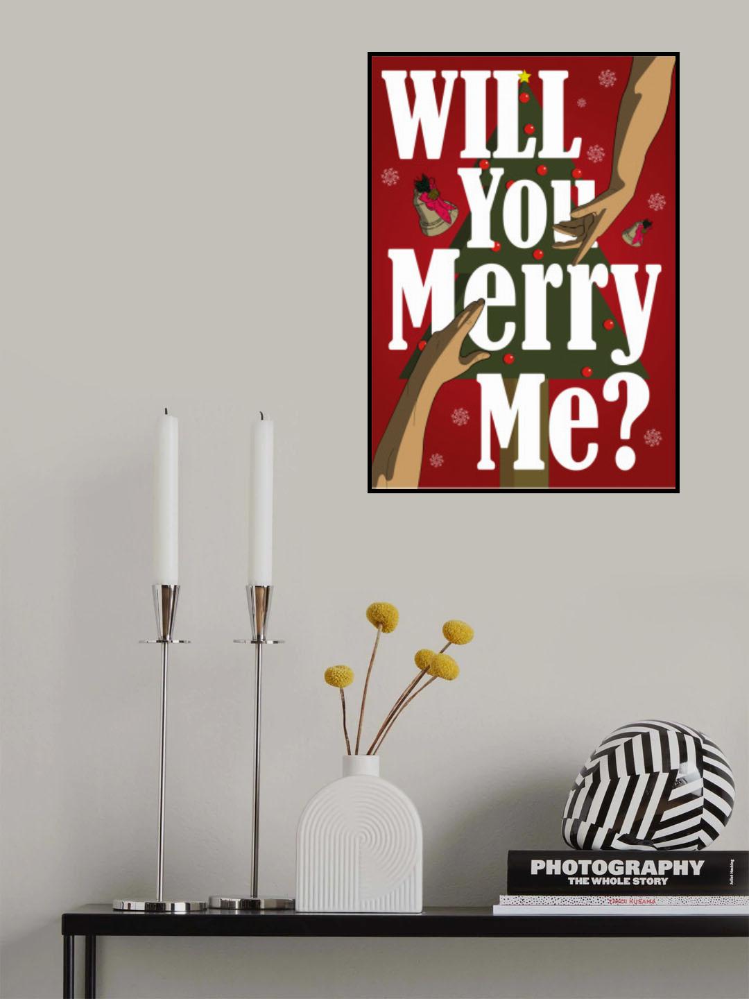 will you merry me Poster och Canvastavla
