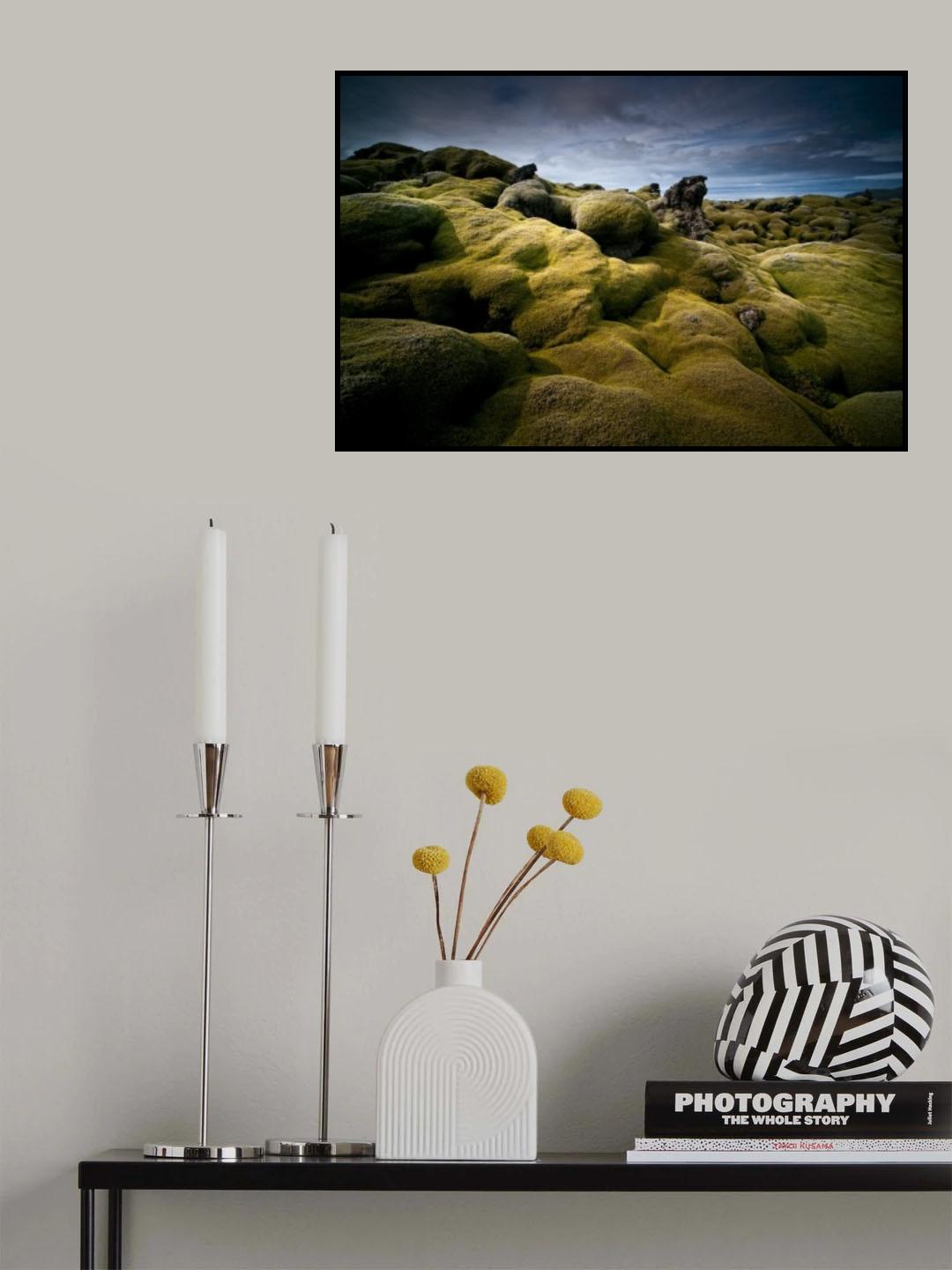 ... eldhraun Poster och Canvastavla