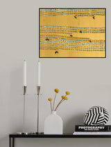 Paddy drying field Poster och Canvastavla