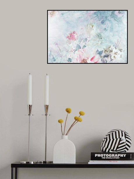 Ombre059flower Poster och Canvastavla