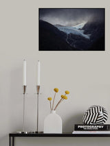 Portage Glacier Poster och Canvastavla