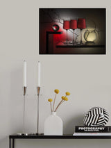 From the series "Experiments with glass" Poster och Canvastavla