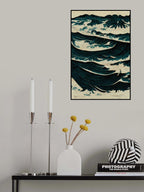 Wild Sea Poster och Canvastavla